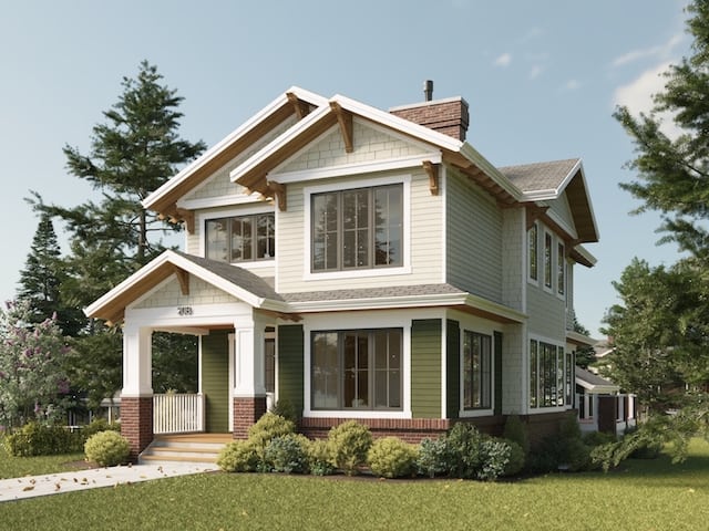 Alexandria | Craftsman dream home design featured