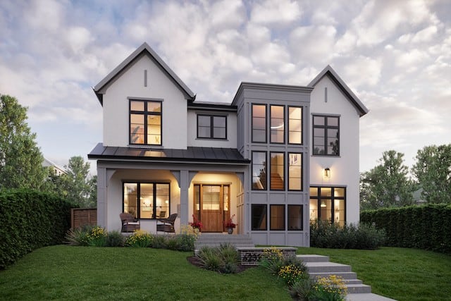 Lakeview | Transitional custom residential home featured