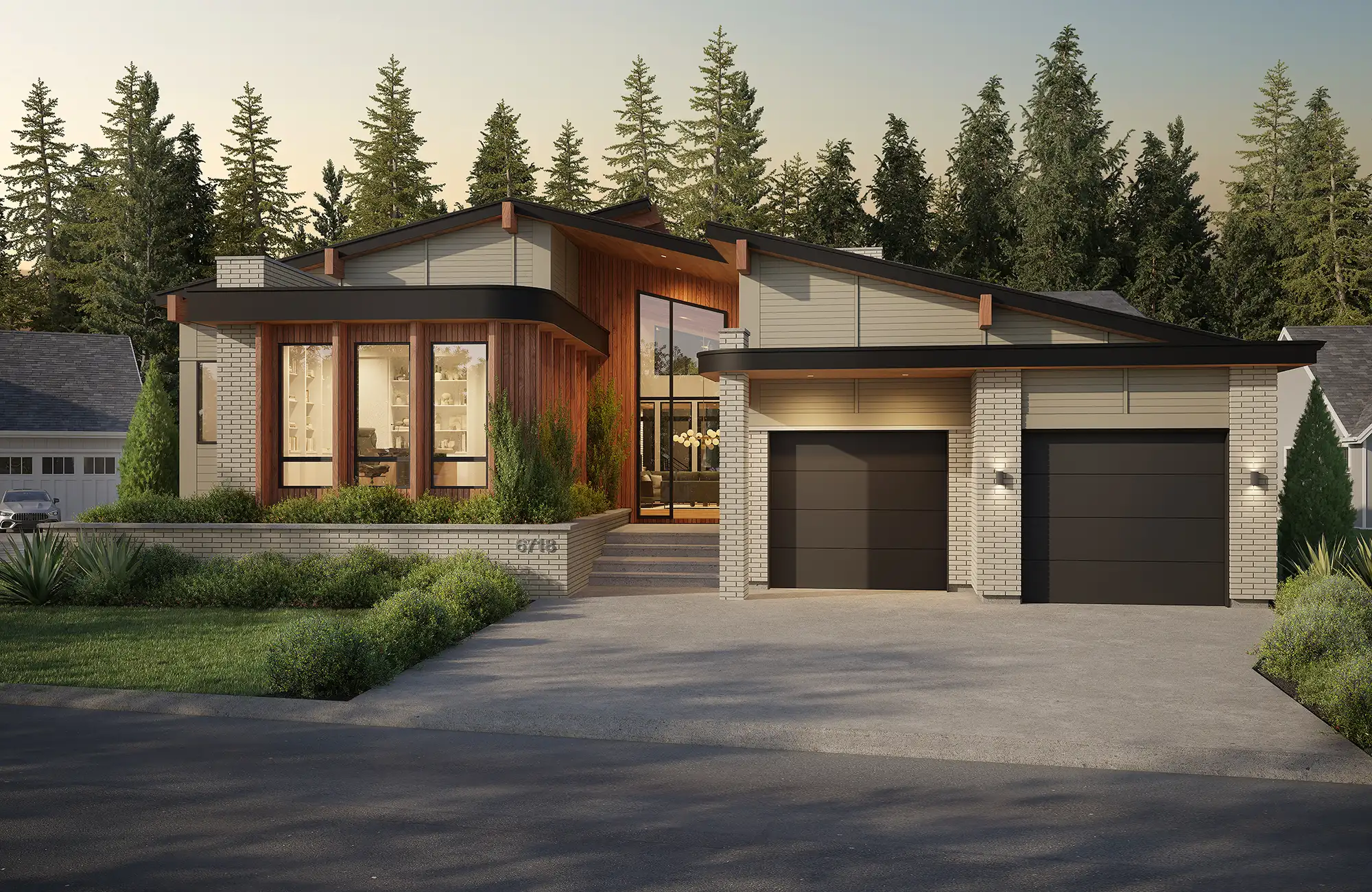 Larch Court | Lakeview | Single Family Residential Architectural Design | Calgary architectural design