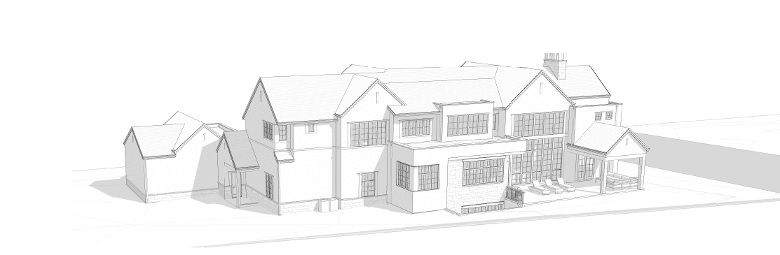 Residential Architectural Design | Calgary | Estate Architectural Design | Bearspaw | Watermark