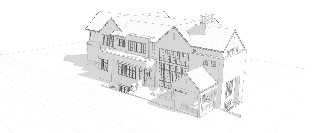 Residential Architectural Design | Calgary | Estate Architectural Design | Bearspaw | Watermark
