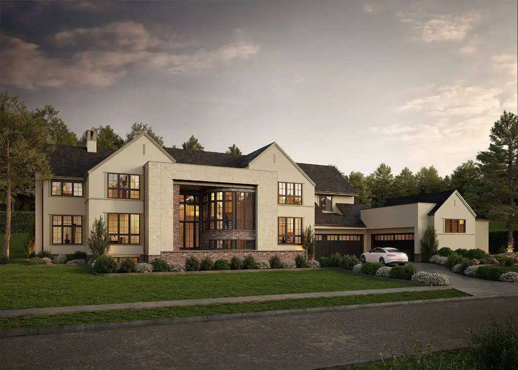 Residential Architectural Design | Calgary | Estate Architectural Design | Bearspaw | Watermark