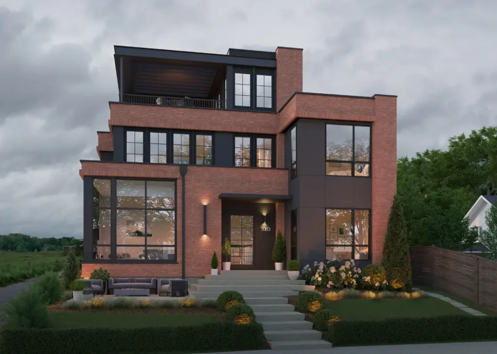Residential Architectural Design | Calgary | Single Family Architectural Design | Bowmont Park Rise