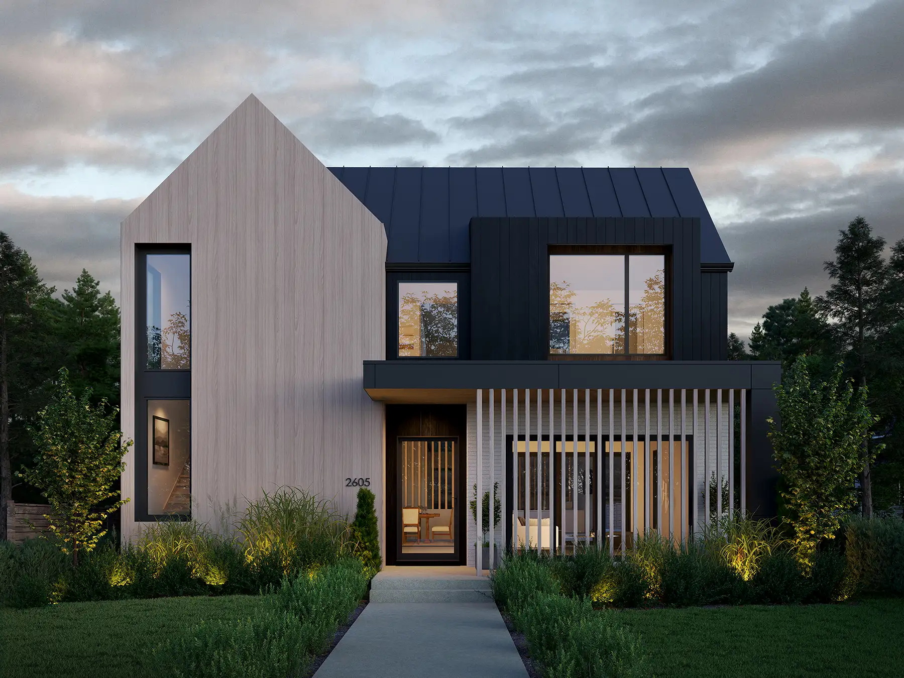Residential Architectural Design | Calgary | Single Family Architectural Design | North Carolina | Carolina Residence