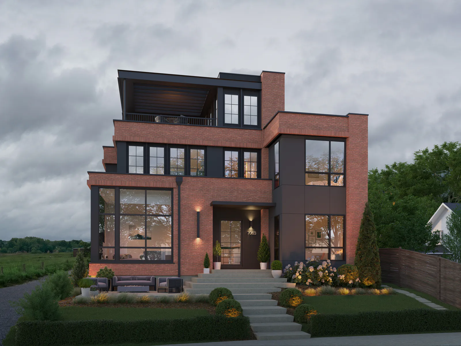 Residential Architectural Design | Calgary | Single Family Architectural Design | Bowmont Park Rise