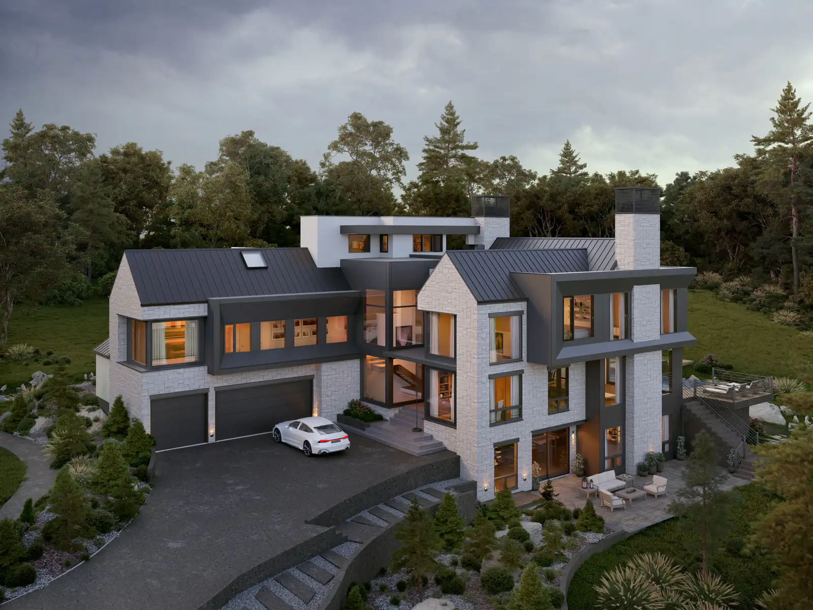 Residential Architectural Design | Calgary | Estate Architectural Design | Stonebrook