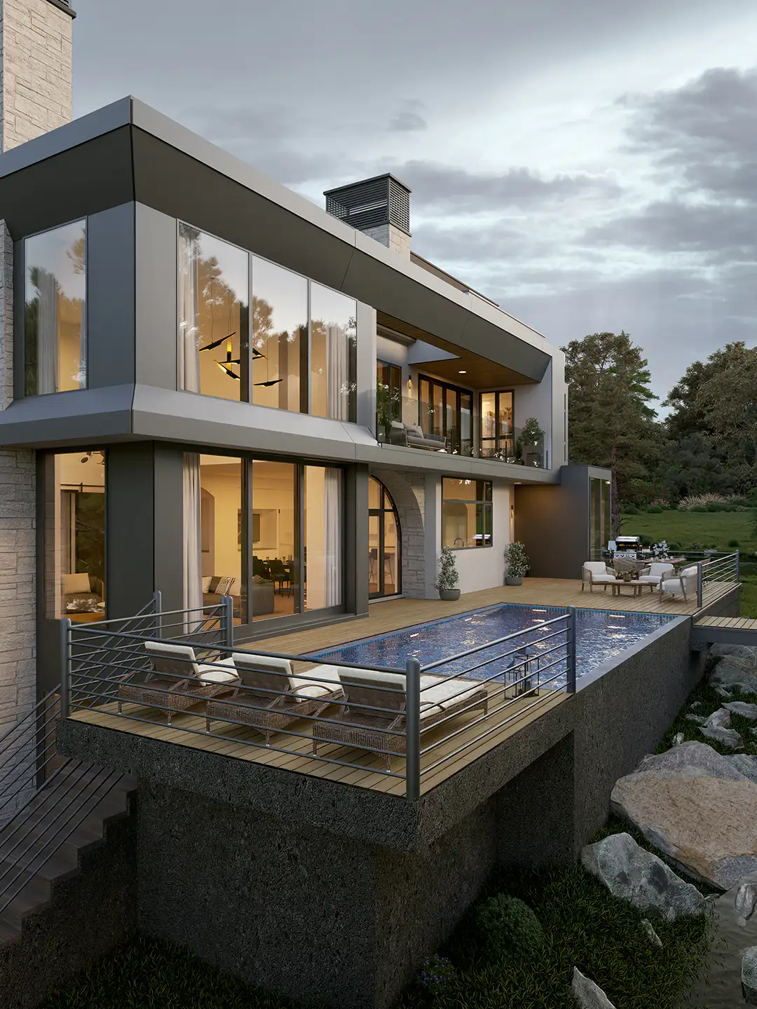 Residential Architectural Design | Calgary | Estate Architectural Design | Stonebrook