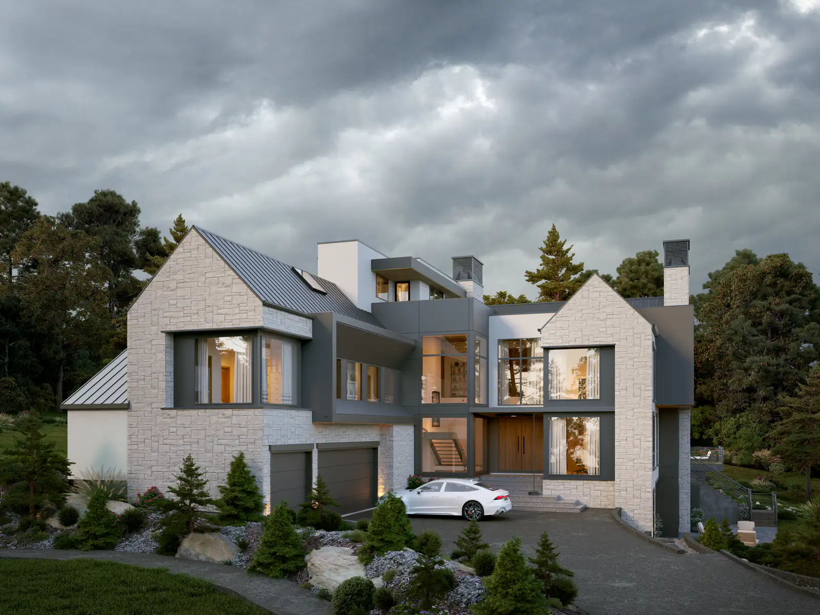 Residential Architectural Design | Calgary | Estate Architectural Design | Stonebrook