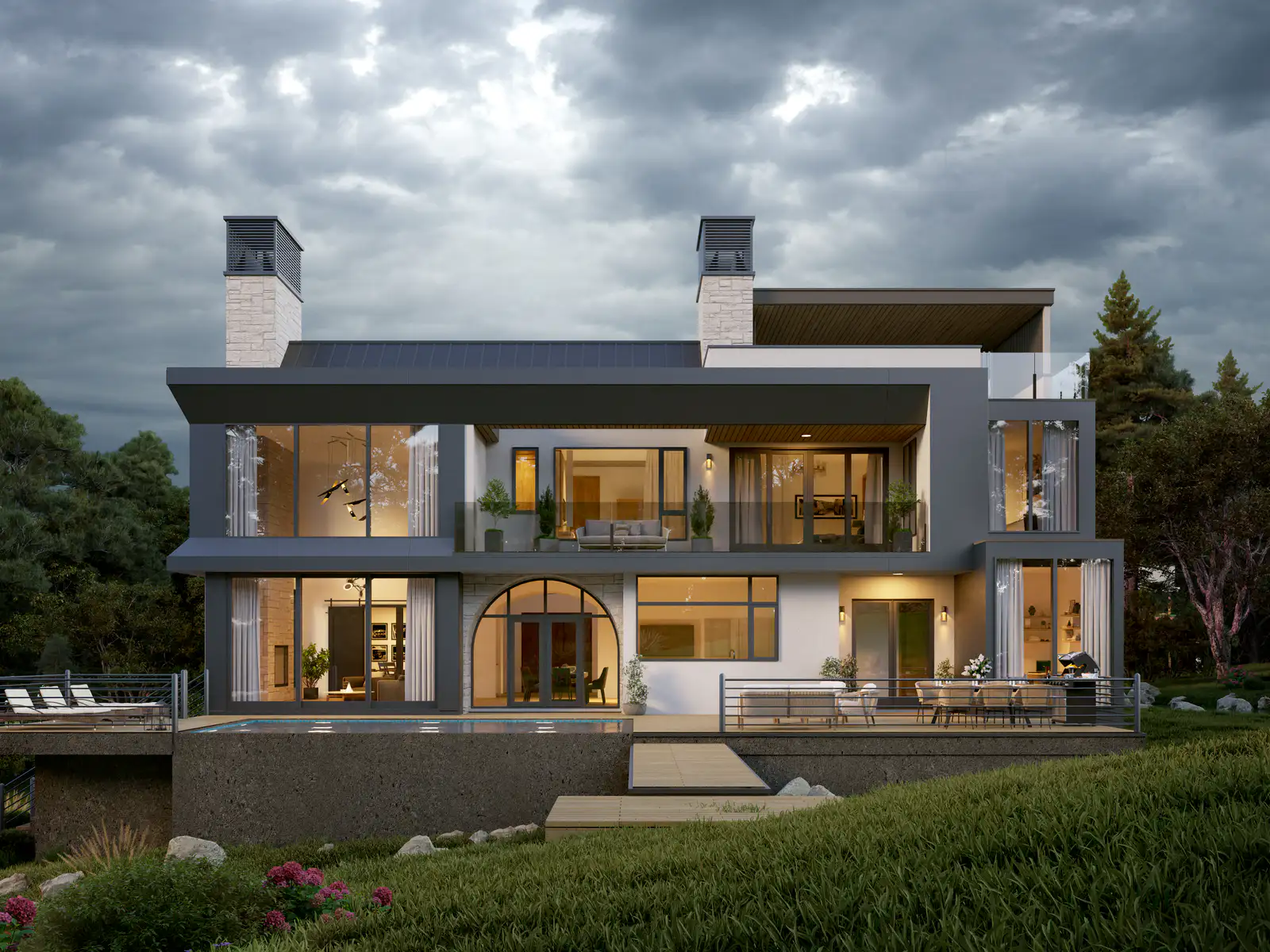 Residential Architectural Design | Calgary | Estate Architectural Design | Stonebrook